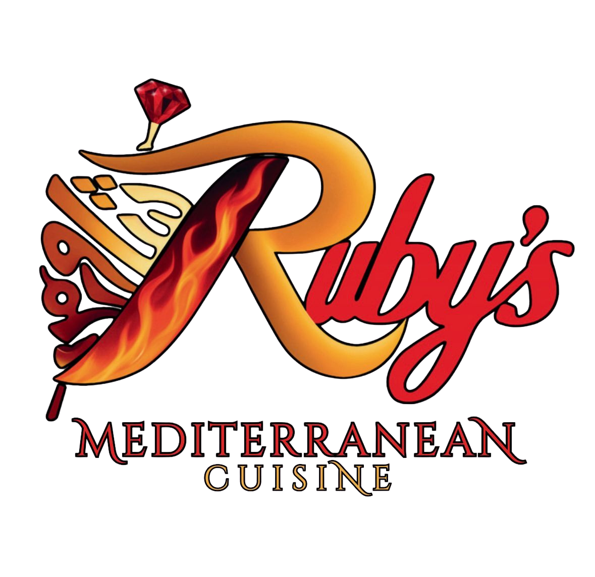 Ruby's Mediterranean Cuisine Logo